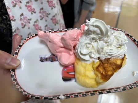 パンケーキ完成！