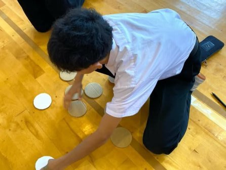 地域の中学校にて
福祉体験学習を実施5