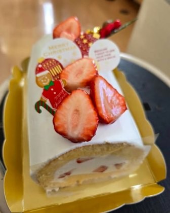 法美社 様より、光道園のご利用者の皆さまへたくさんのクリスマスケーキをご寄贈いただきました2