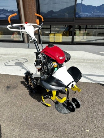 耕運機を寄贈していただきました4