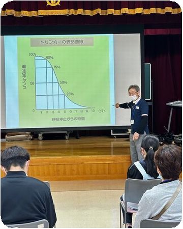 「救急法講習会」を開催しました1