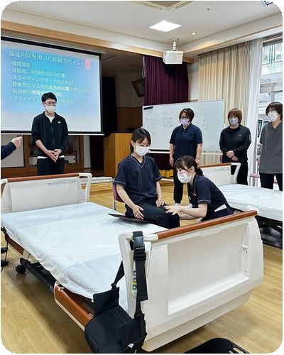 介護技術研修 応用課程が開催されました1