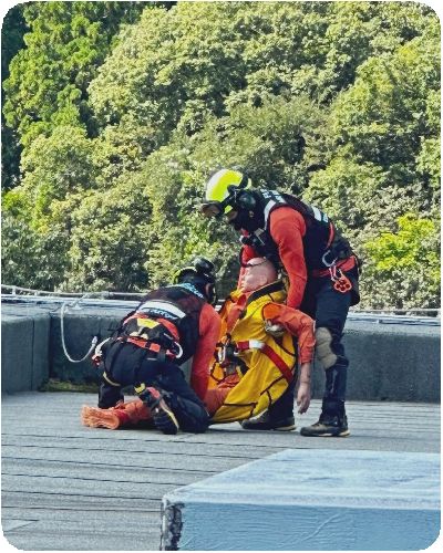 避難訓練を行いました4