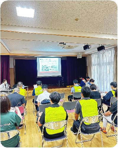 避難訓練を行いました6